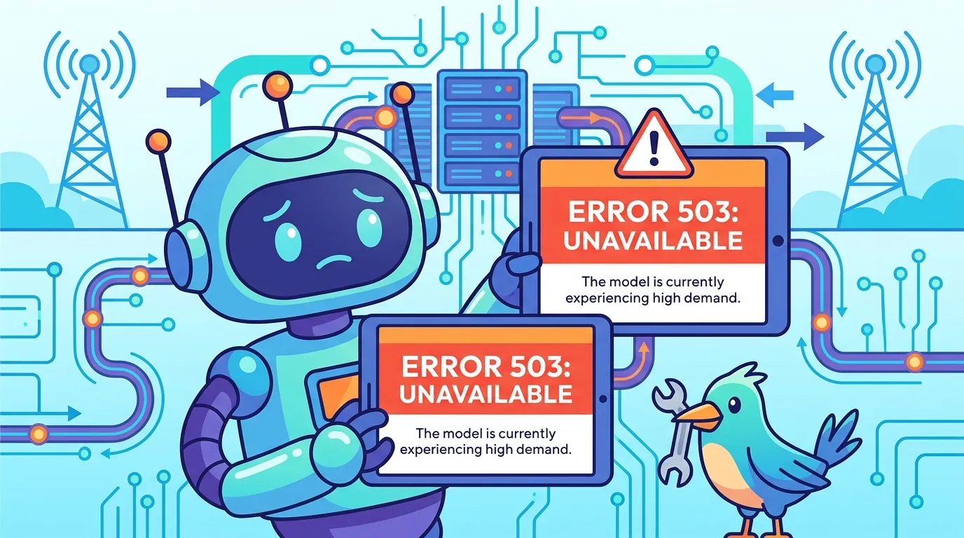 Error generating content: 503 UNAVAILABLE. {'error': {'code': 503, 'message': 'This model is current
